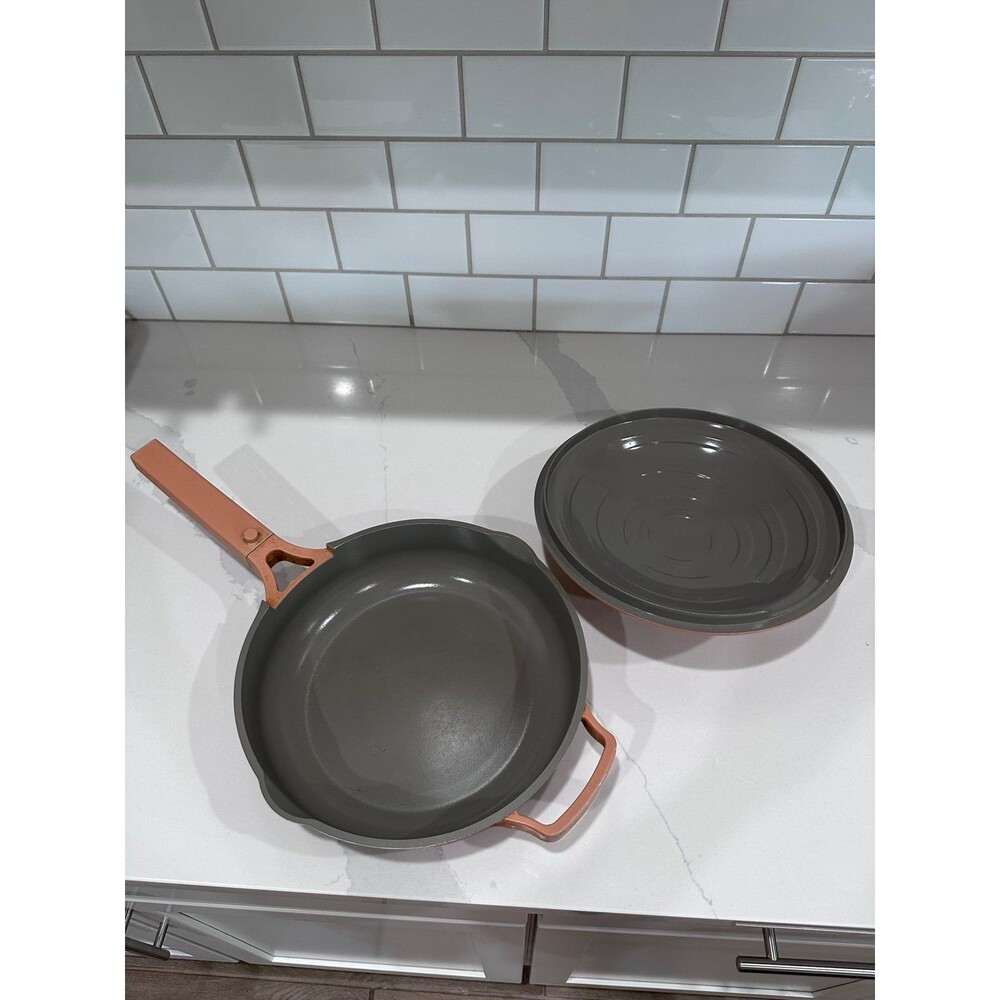 Our Place Always Pan 10" Ceramic Nonstick Skillet w/ Lid Terracotta Cookware